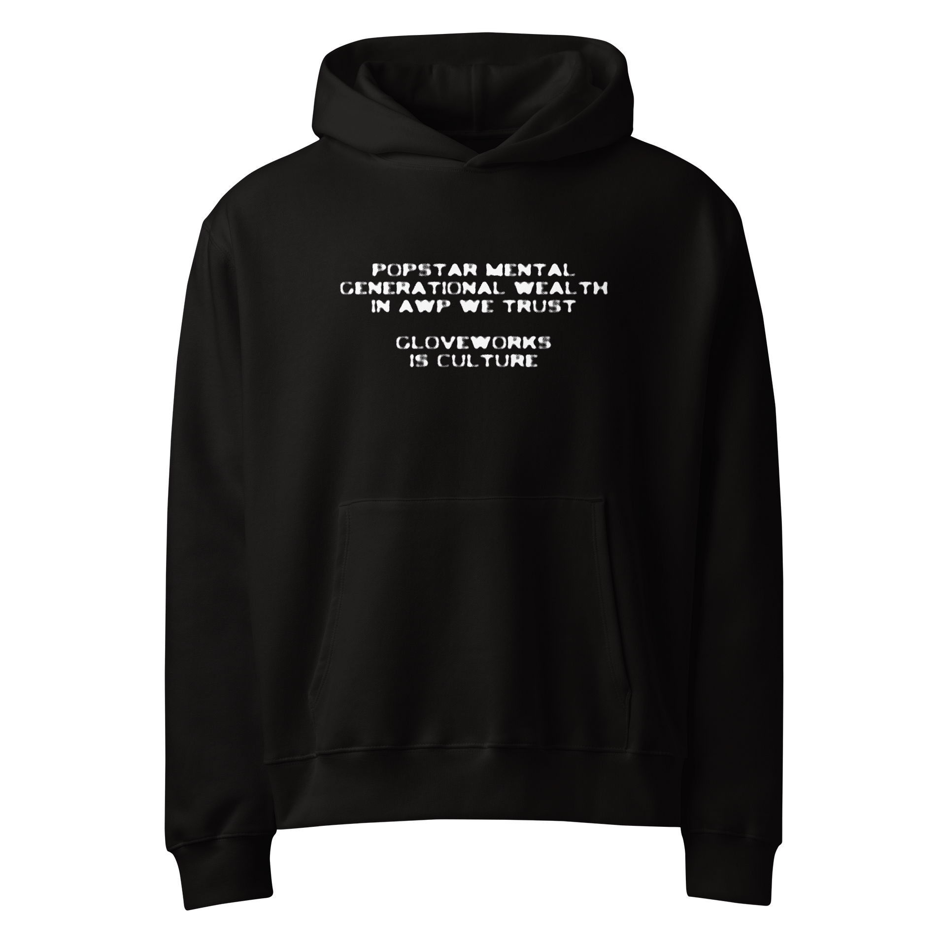 popstar mental dannytroy - oversized heavyweight hoodie product image (1)