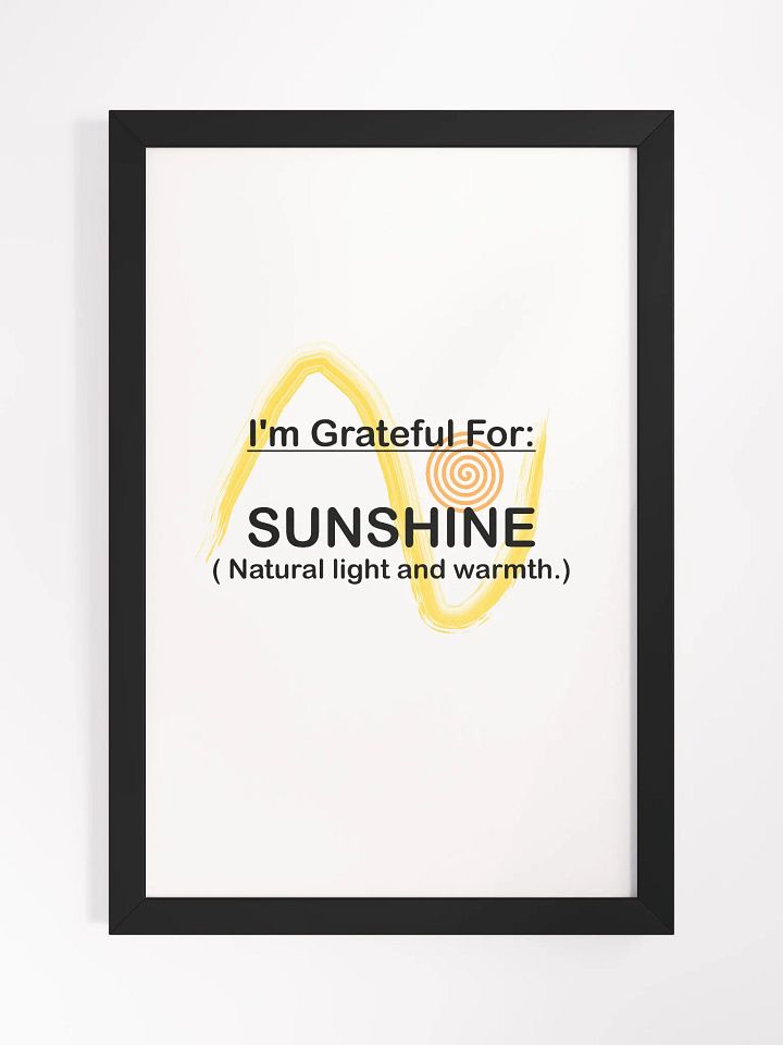 I AM GRATEFUL FOR SUNSHINE product image (1)