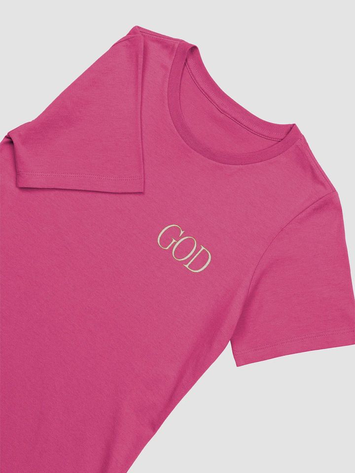 Good Vs Evil - God's In My Heart & The Devil's On My Back - Bella+Canvas Women's Supersoft Relaxed-fit T-Shirt product image (1)
