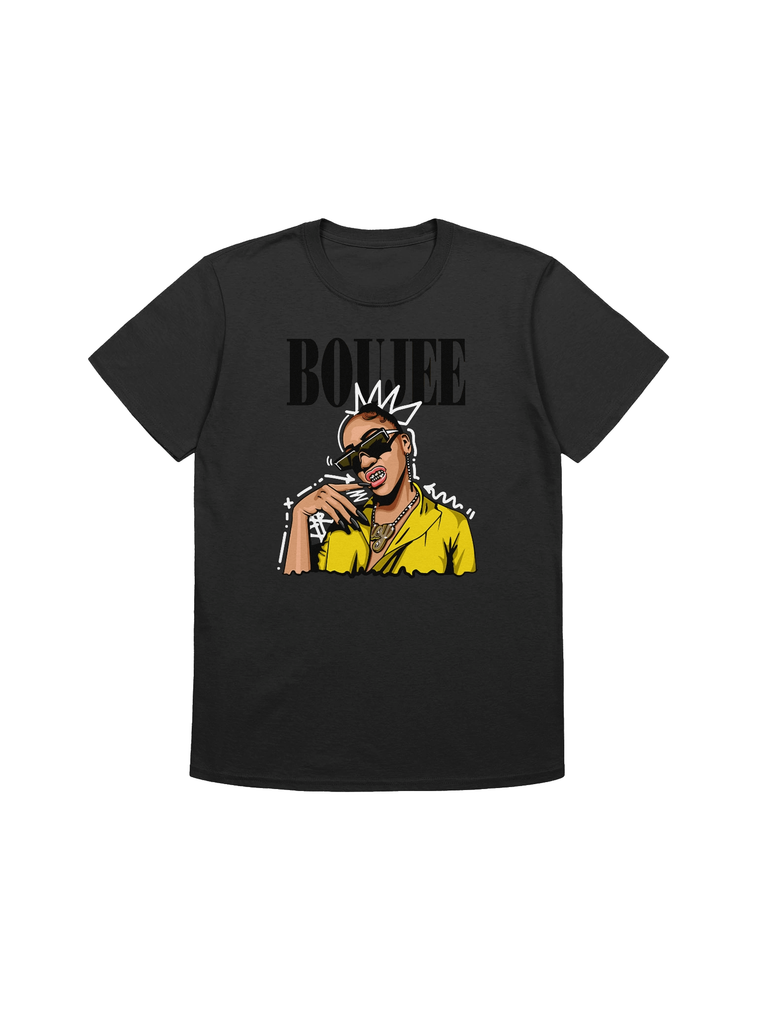 Luxe Grin Stylized T-Shirt product image (1)