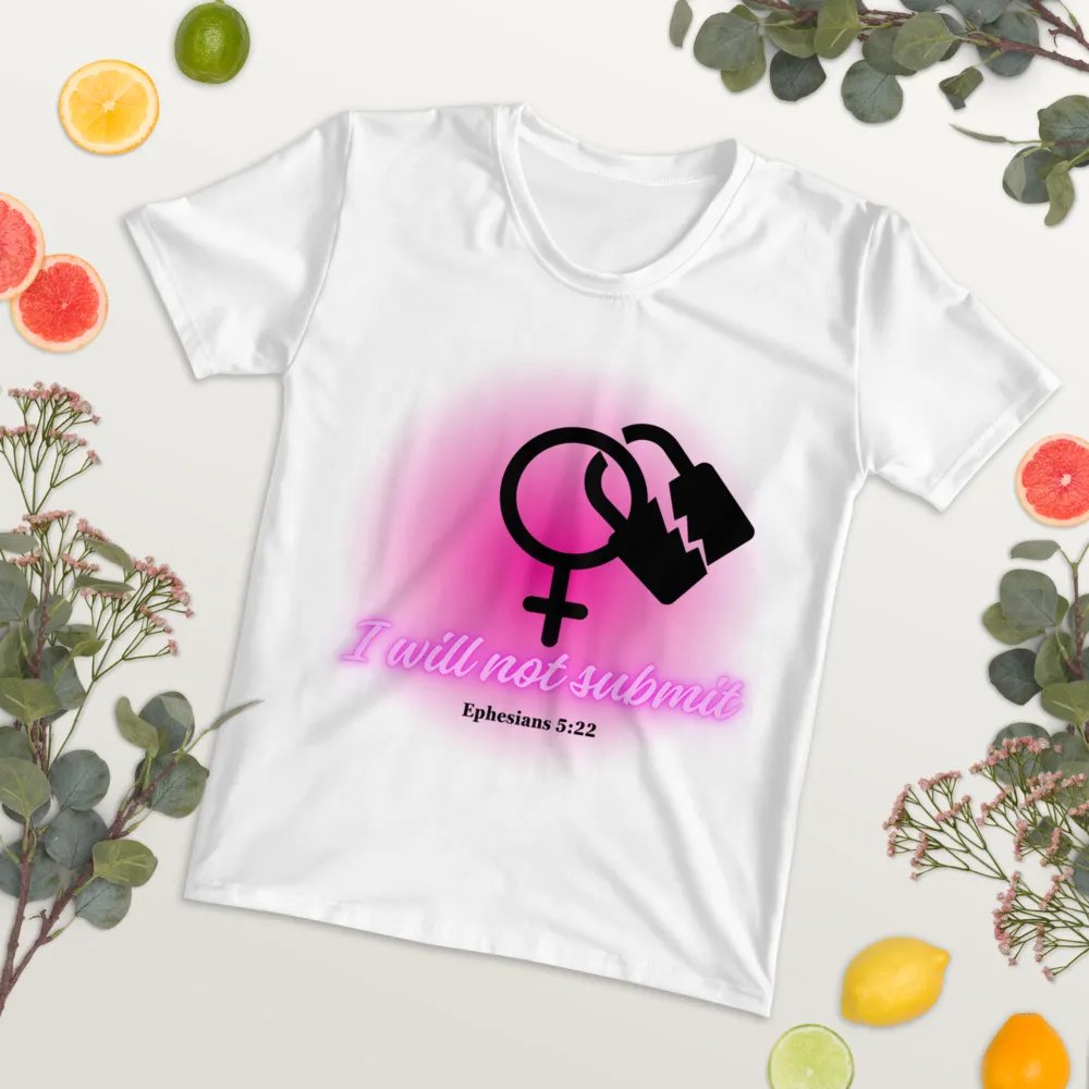 I Will Not Submit Tee Shirt product image (7)