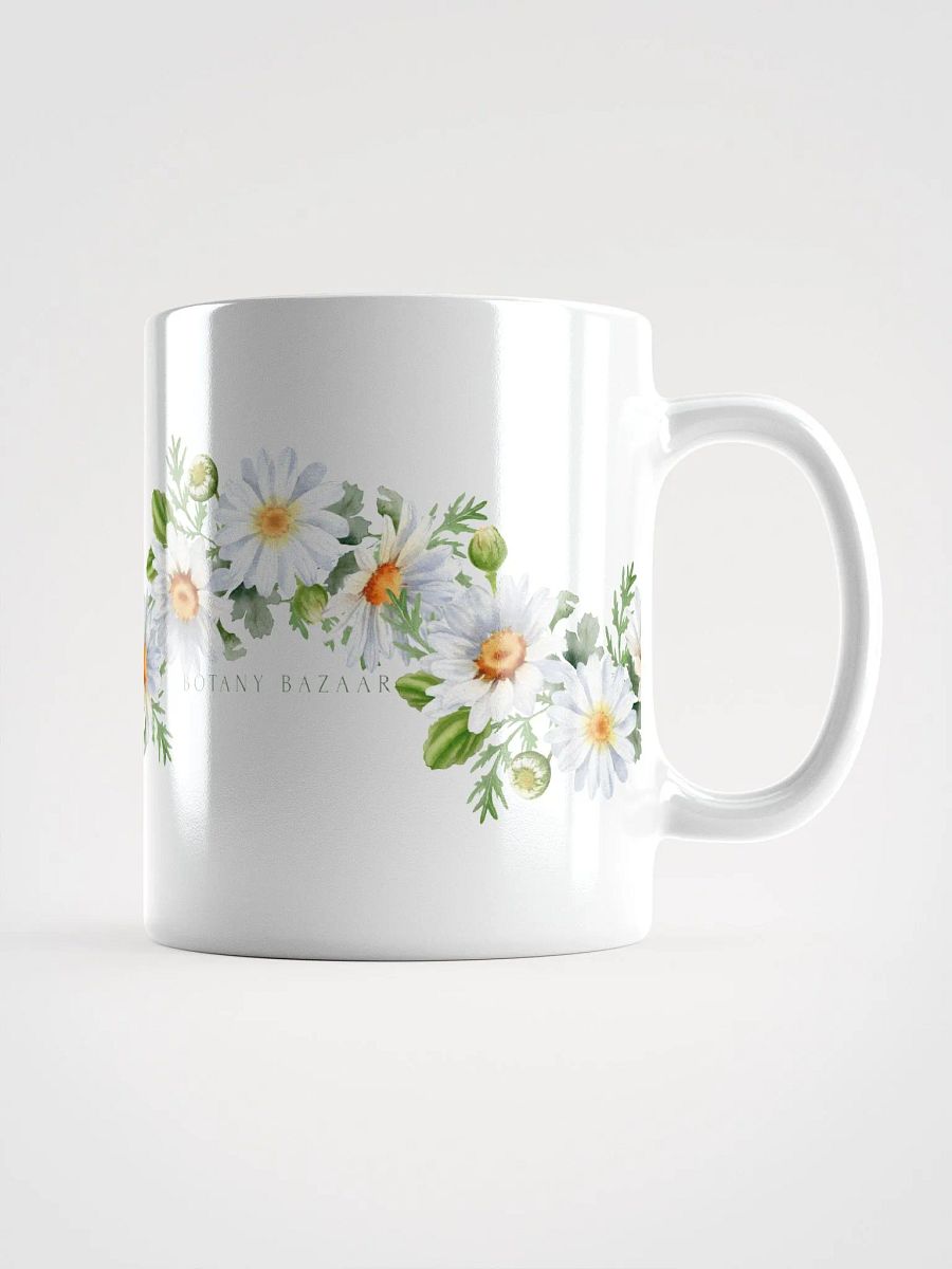Daisy White Ceramic Mug product image (1)