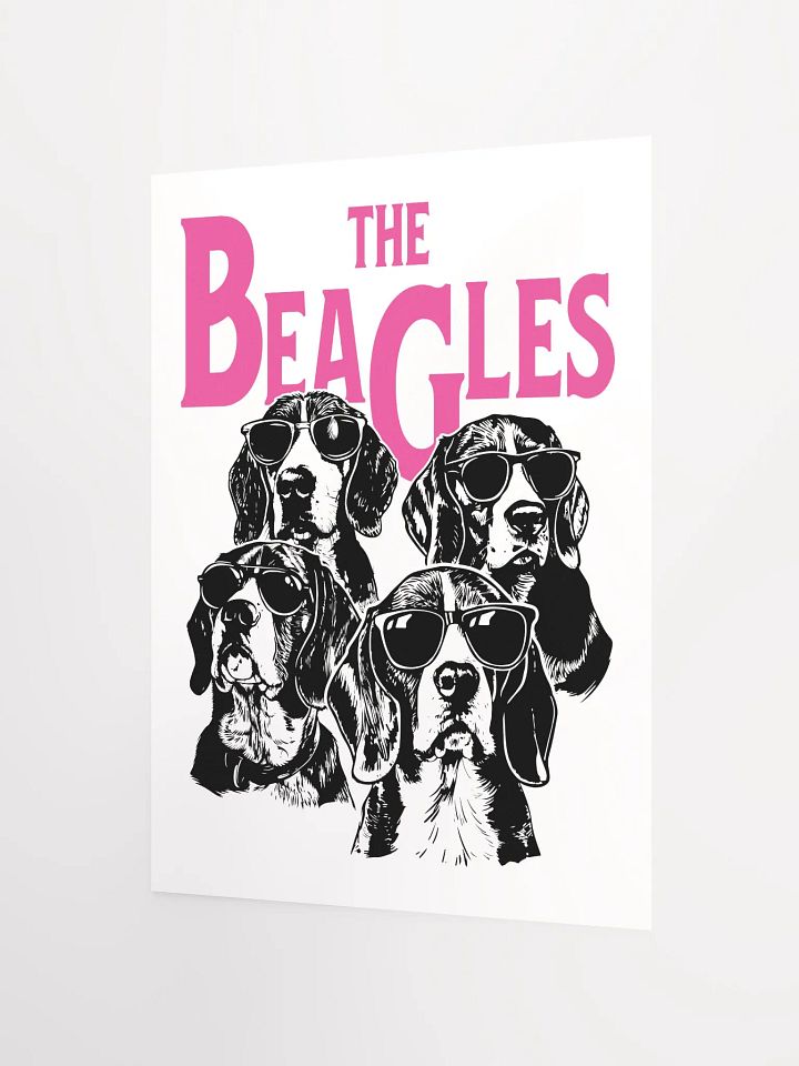 The Beagles Poster | Funny Poster for Beagle Paw-rents product image (10)