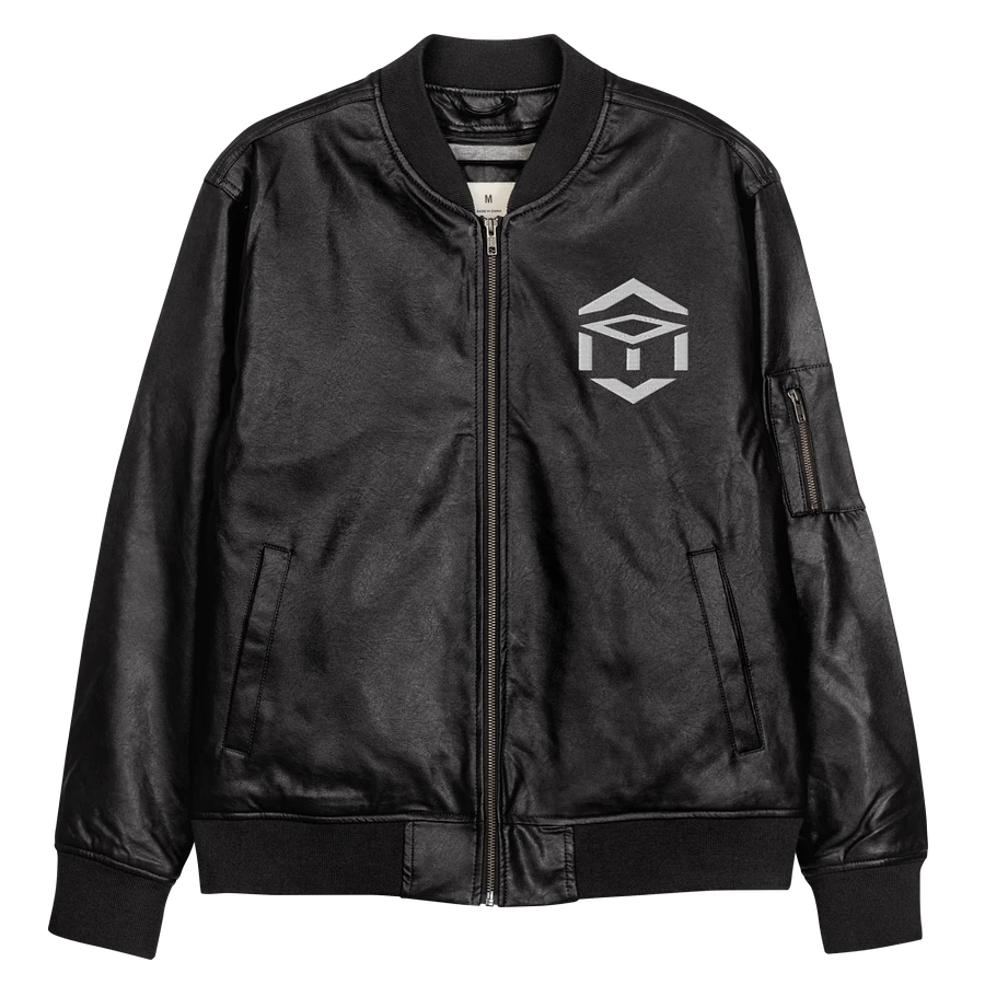 TET Leather Bomber Jacket product image (10)