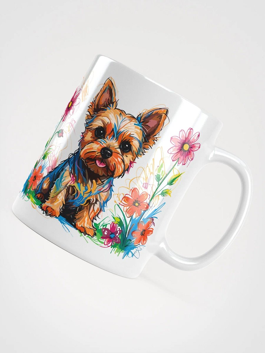 Scribbles Yorkshire Terrier 7 , Mug product image (8)