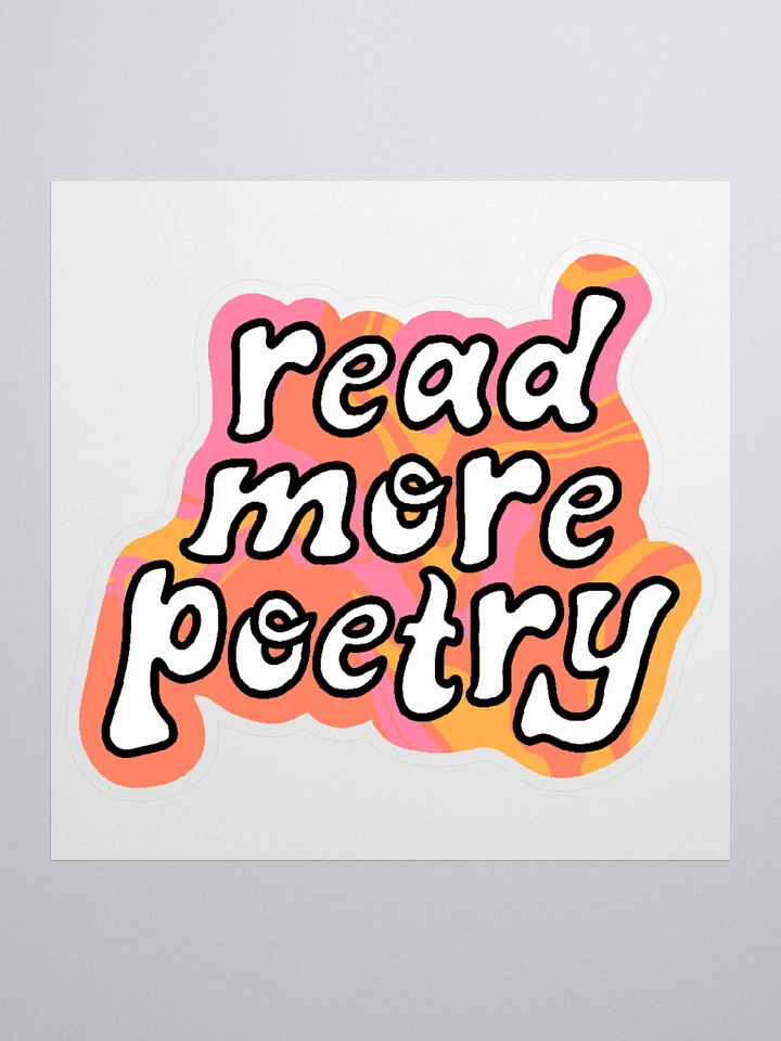 Read More Poetry Sticker product image (1)