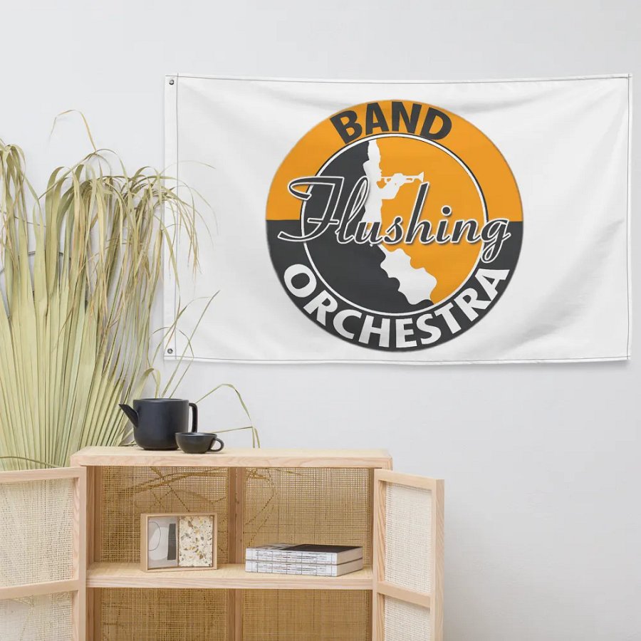 Flushing Band & Orchestra All-Over Flag product image (7)