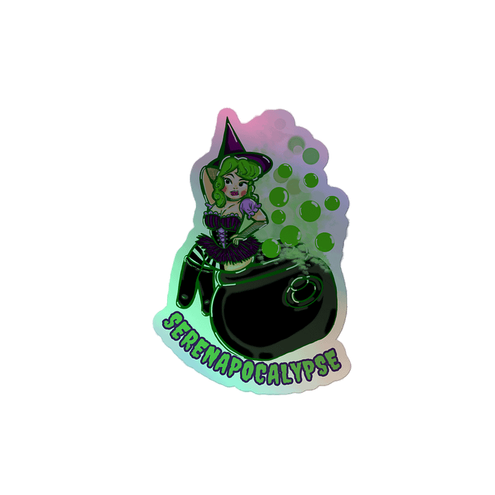 Witch Pinup Sticker product image (2)