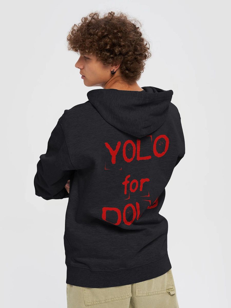 YOLO For DOLO - Premium Zipper Hoodie - Dark Colors product image (18)