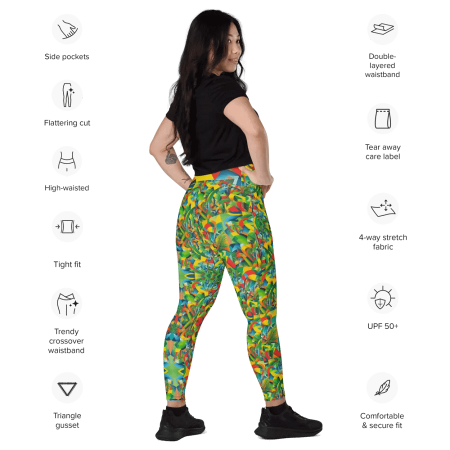 Kaleidoscopic Harmony Leggings Limited Édition product image (12)