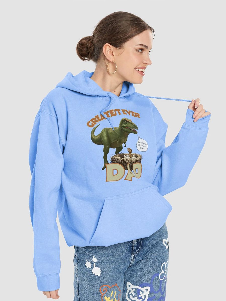 Greatest Ever Dad - T Rex Dinosaur Hoodie product image (43)