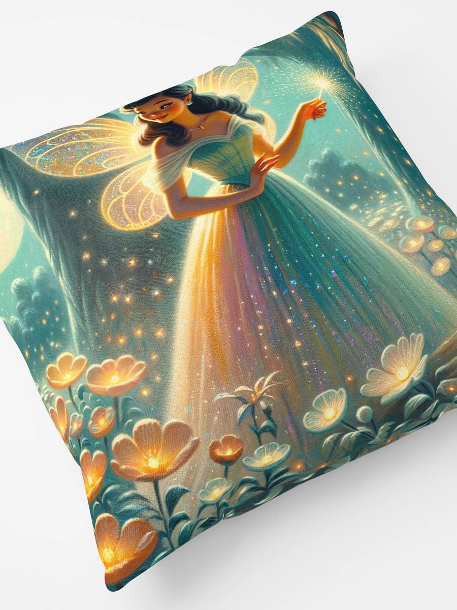 Teal Forest Fairy Pillow product image (5)