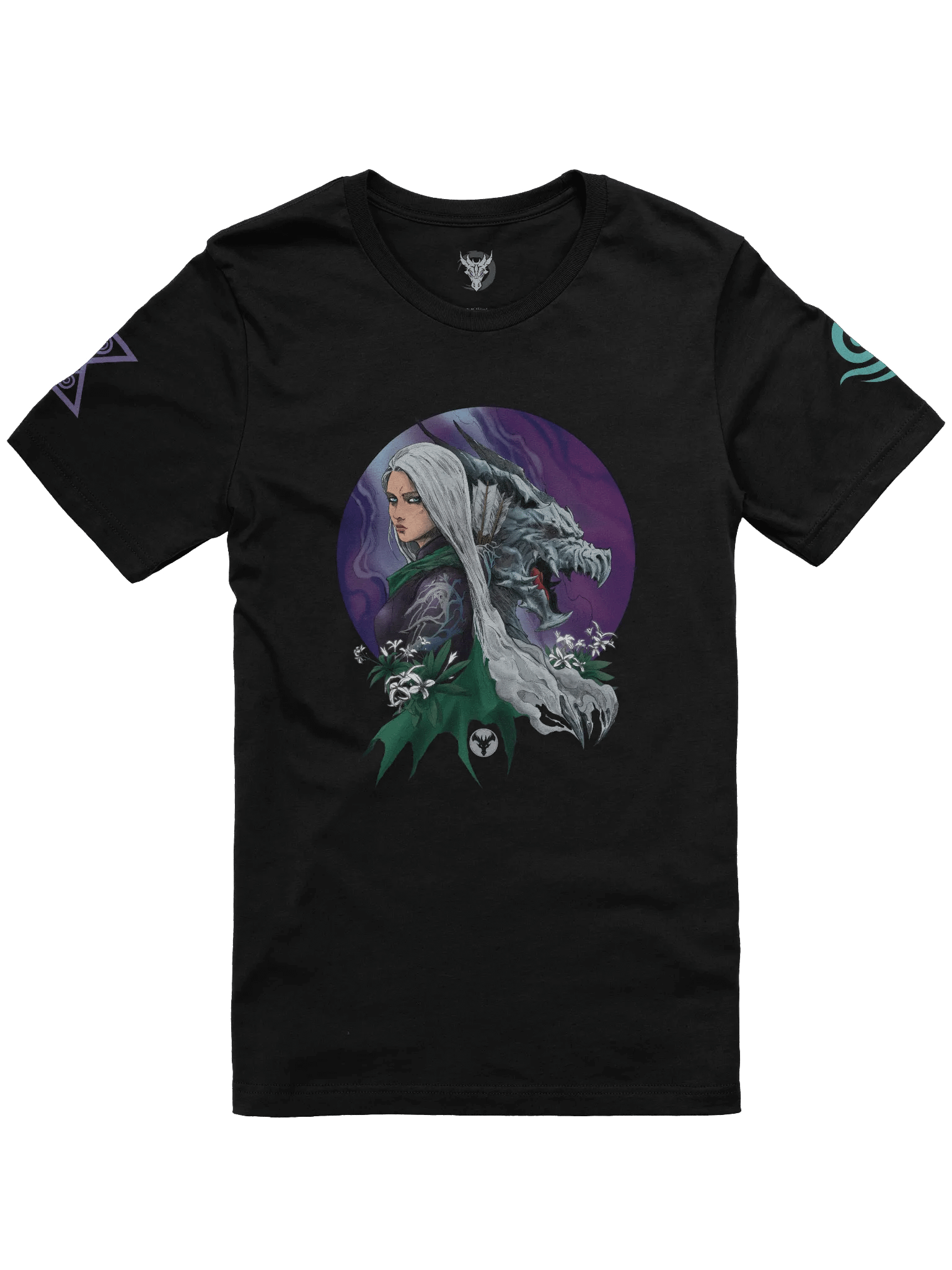 Tshirt - Azéna & Tyrath (Version Vent/Wind & Esprit/Spirit) product image (4)
