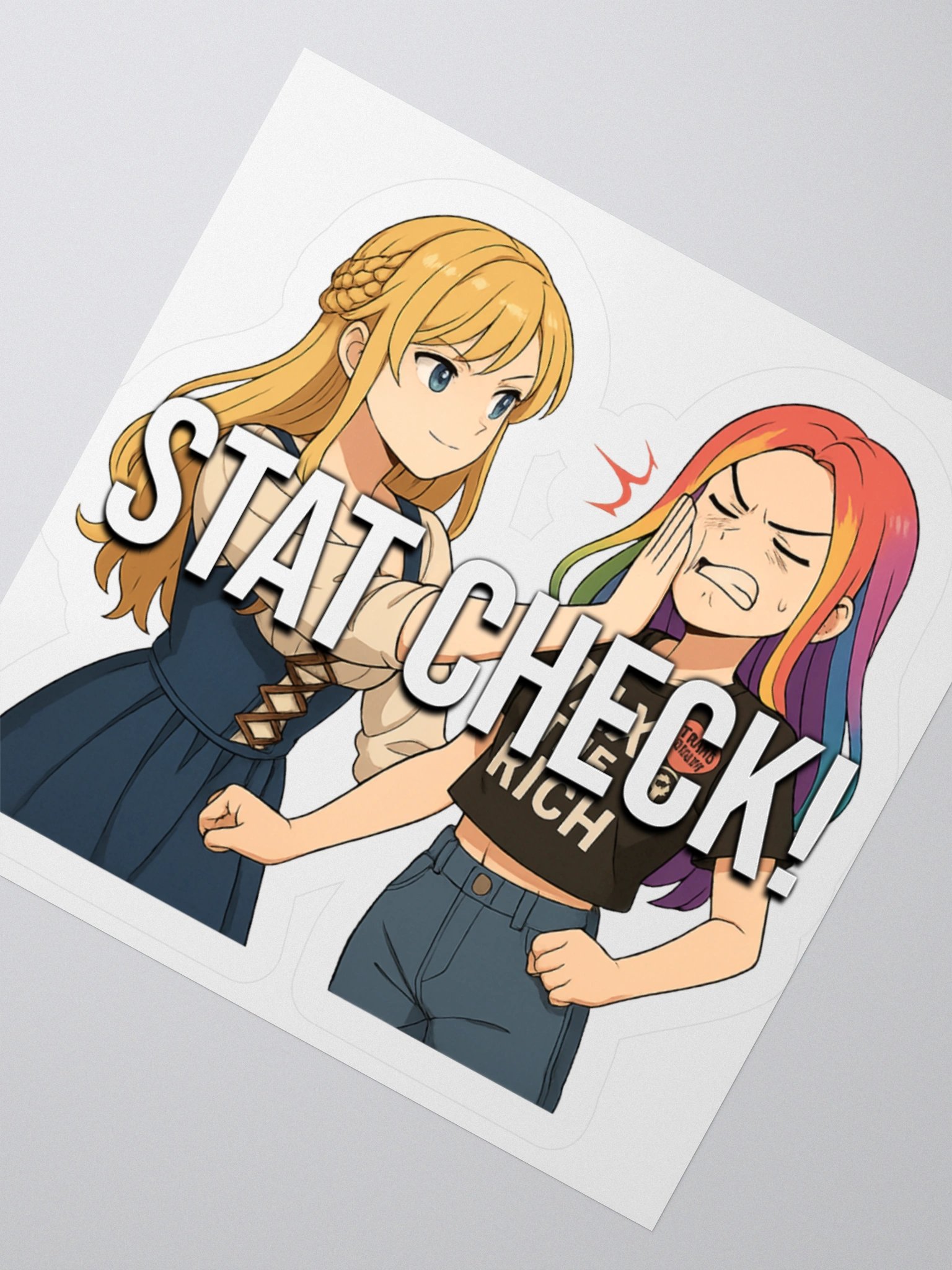 STAT CHECK Sticker product image (8)