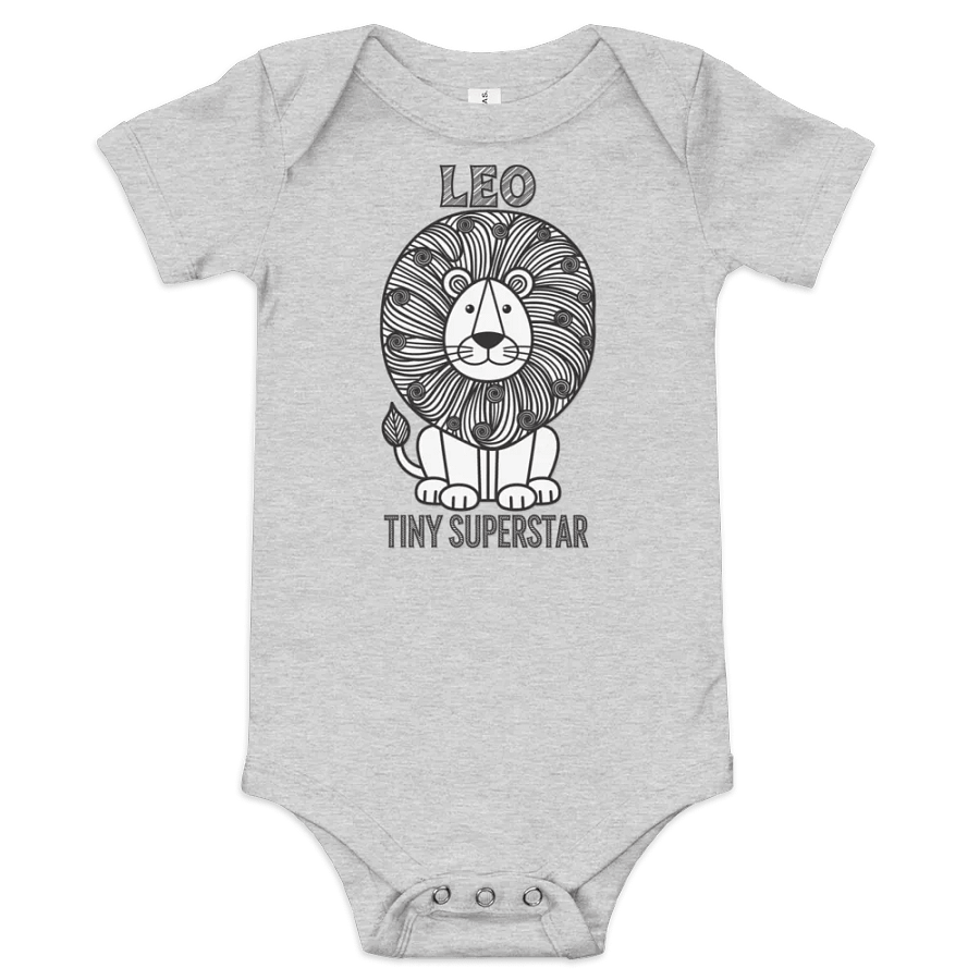 Leo Tiny Superstar Baby Onesie product image (4)