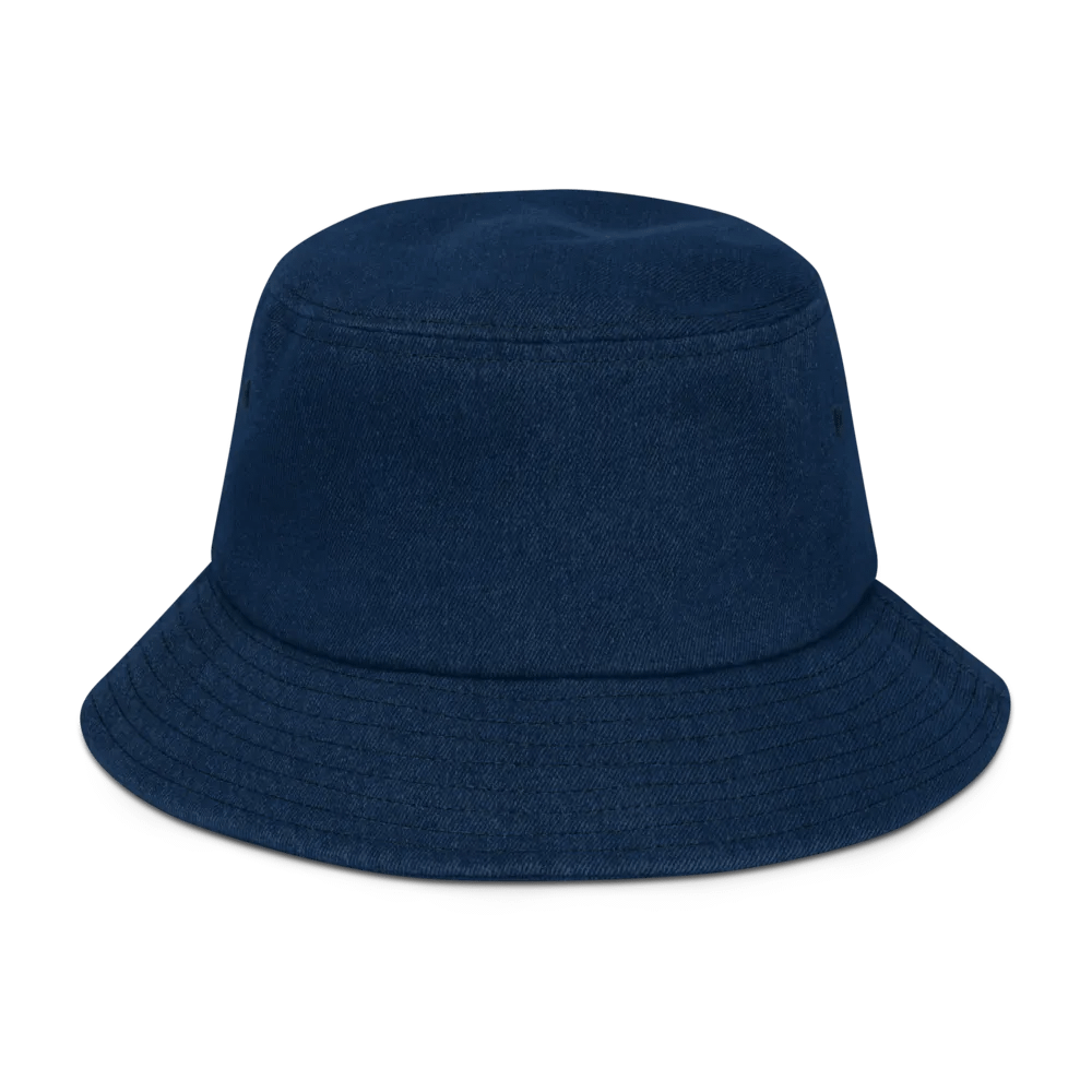 Gone Fwishing Embroidered Denim Bucket Hat product image (22)