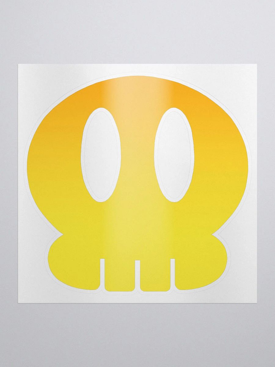 Noggin Skull Sticker product image (1)