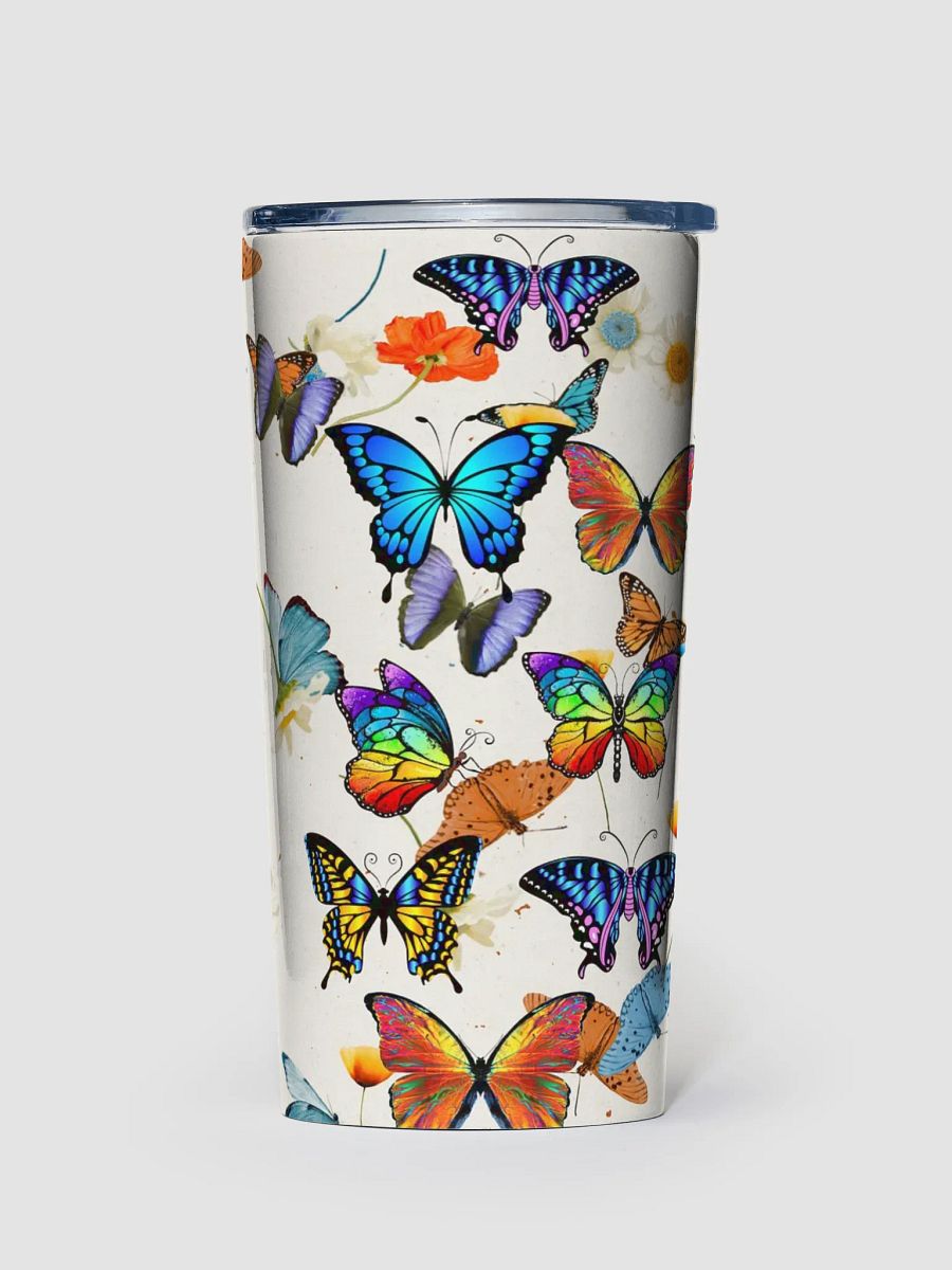 Butterfly Blooms Stainless Steel Tumbler gift for friends daughters ladies colleagues product image (1)