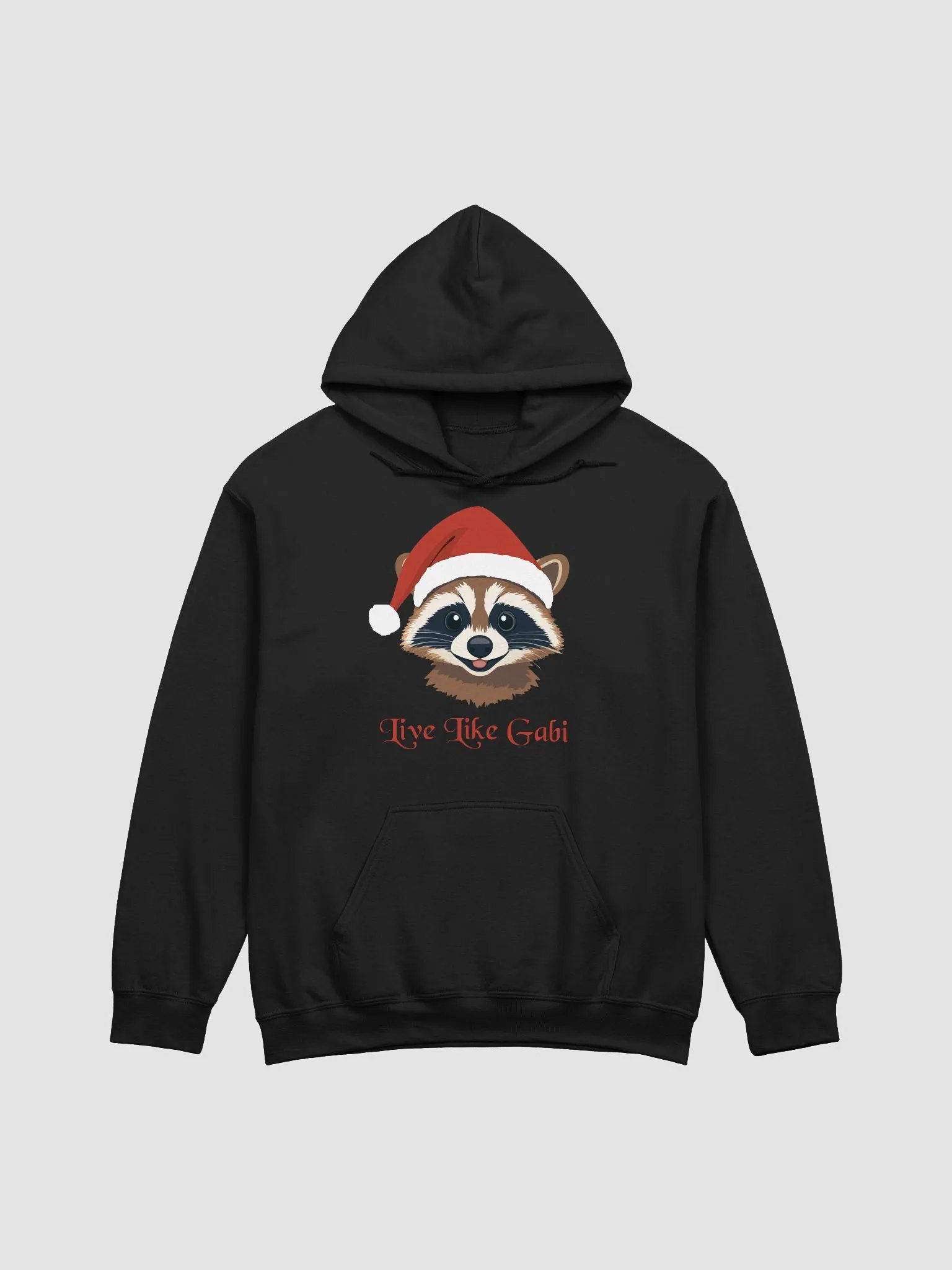 Santa Raccoon Classic Hoodie product image (1)