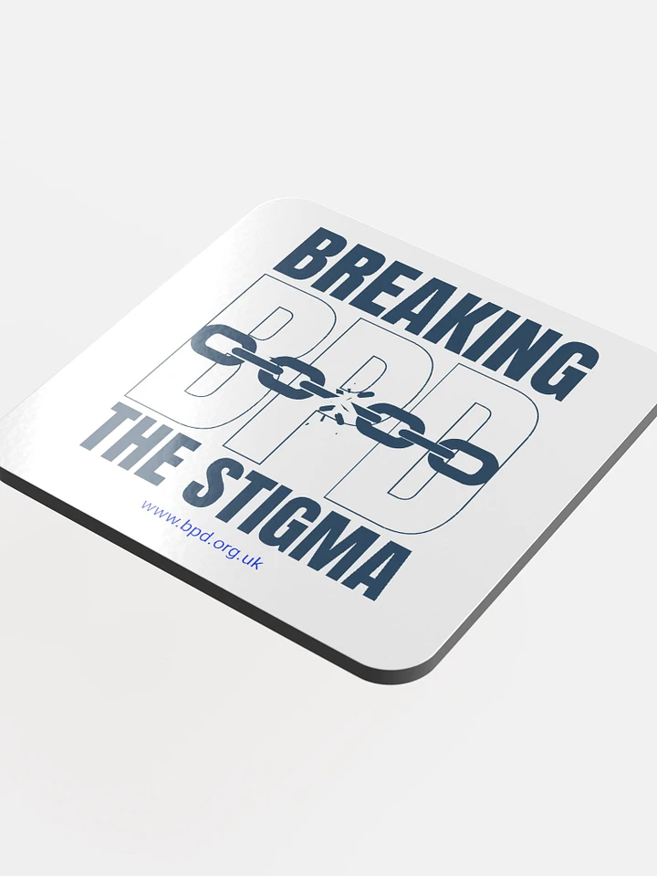 Breaking The Stigma: BPD Awareness Cork Coaster product image (1)
