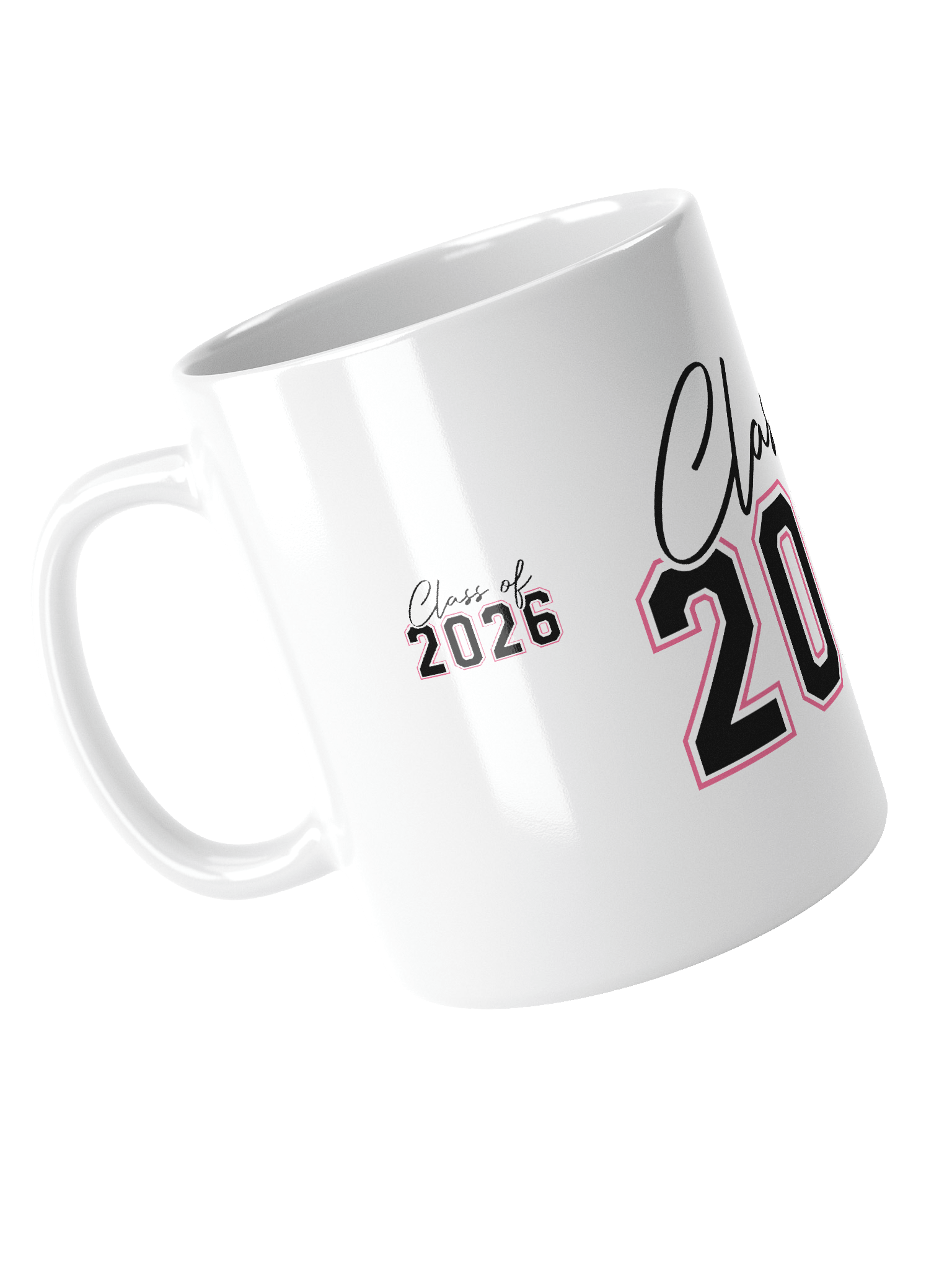 Class of 2026 Mug – Pink Outline Edition product image (5)