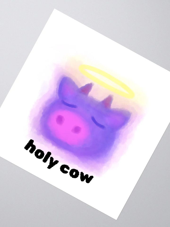 HOLY COW Sticker product image (4)