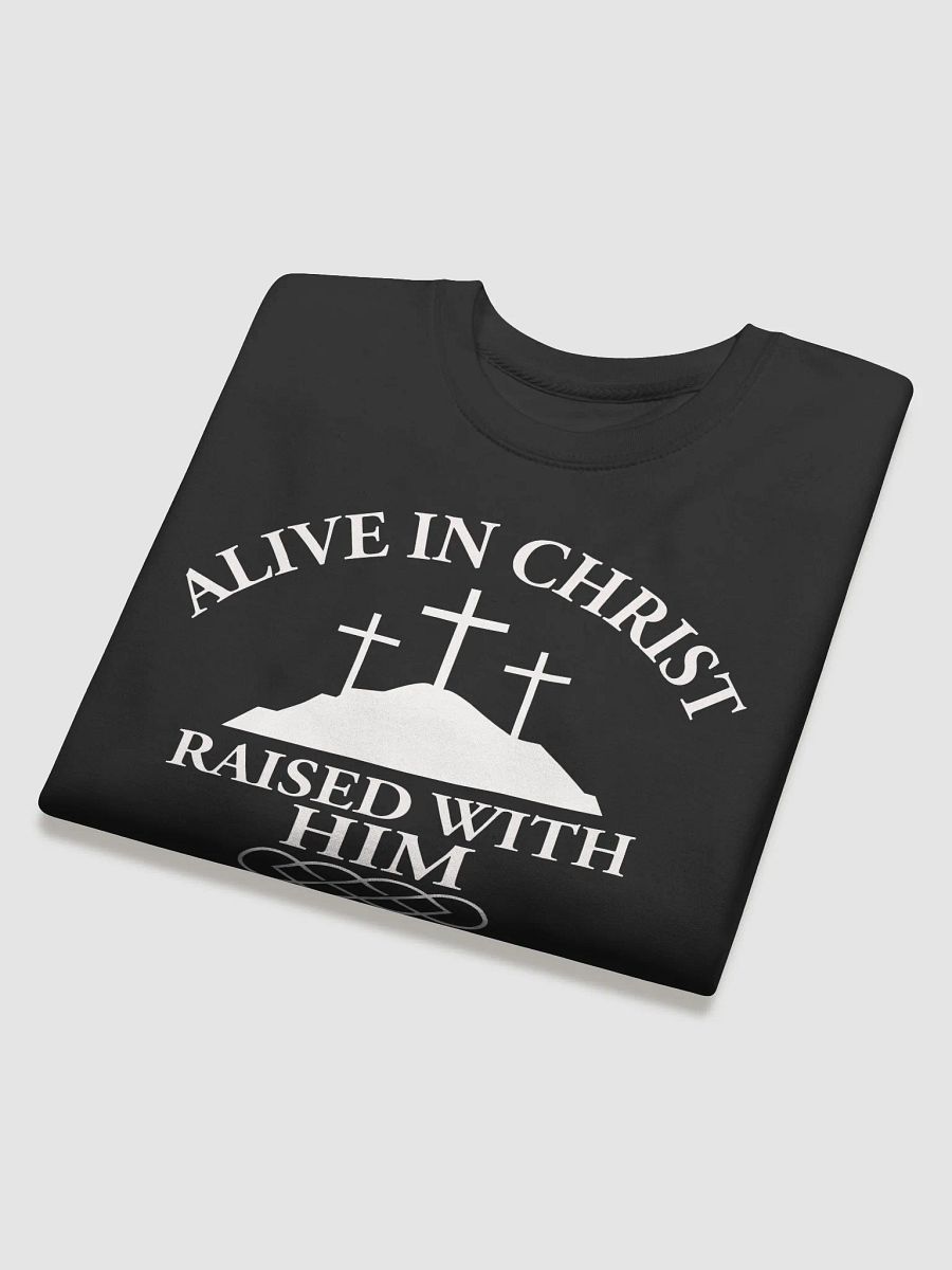 Alive in Christ, Raised with Him – Resurrection Life Sweatshirt product image (24)
