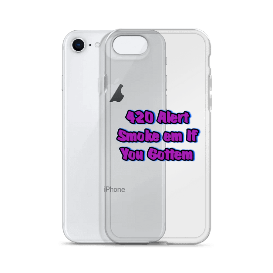 420 Alert Purple Smoke iPhone® Case product image (596)