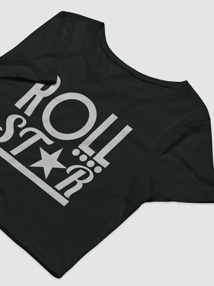 OG ROLLSTAR WHITE LOGO CROP TOP product image (5)