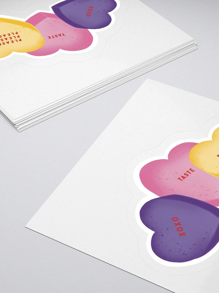 Love & Sweetness Kiss Cut Stickers Set product image (4)