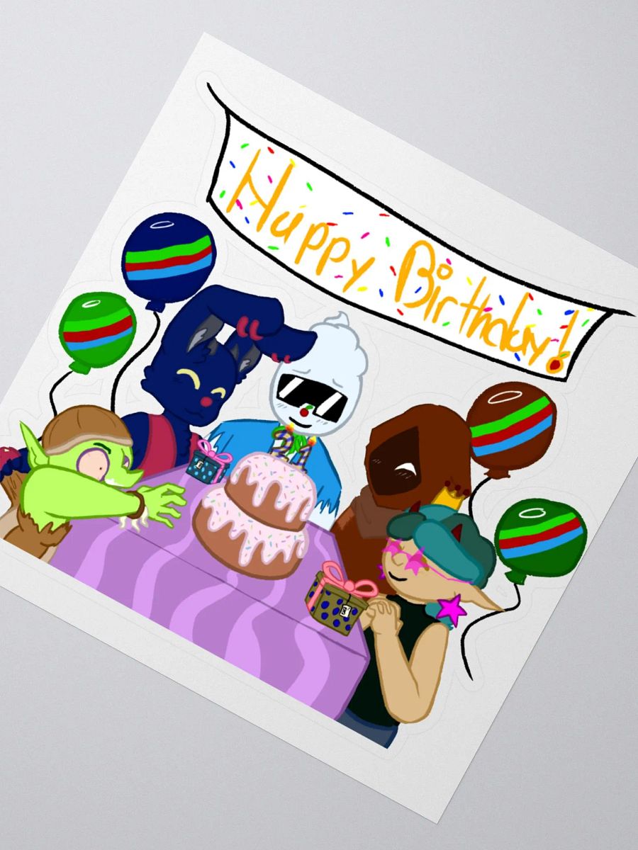 Silly Stickers - Birthday Celebration (2024) product image (2)