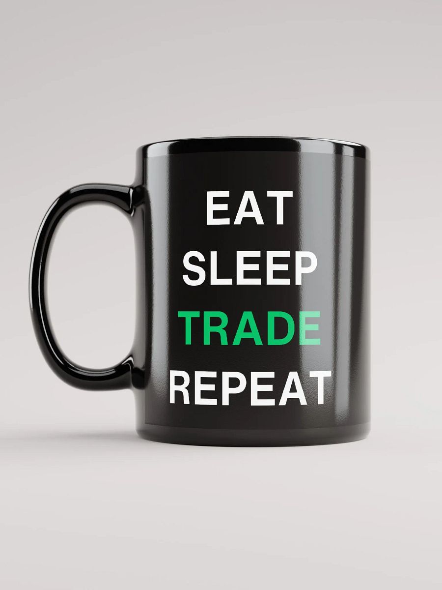 Eat, Sleep, Trade, Repeat Distorted Mug product image (6)