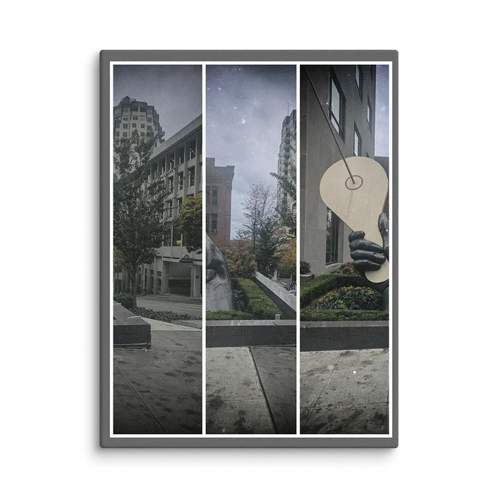 Seattle 3 Panel 12x16 Canvas product image (1)