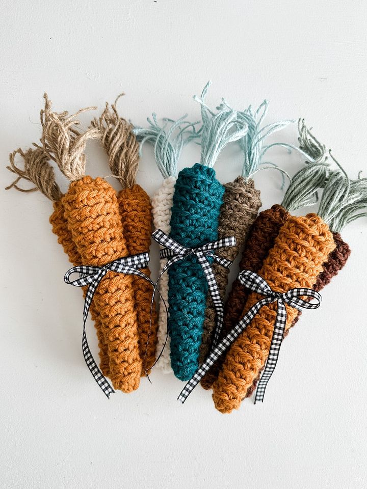 Rustic Farmhouse Carrots Crochet Pattern product image (1)