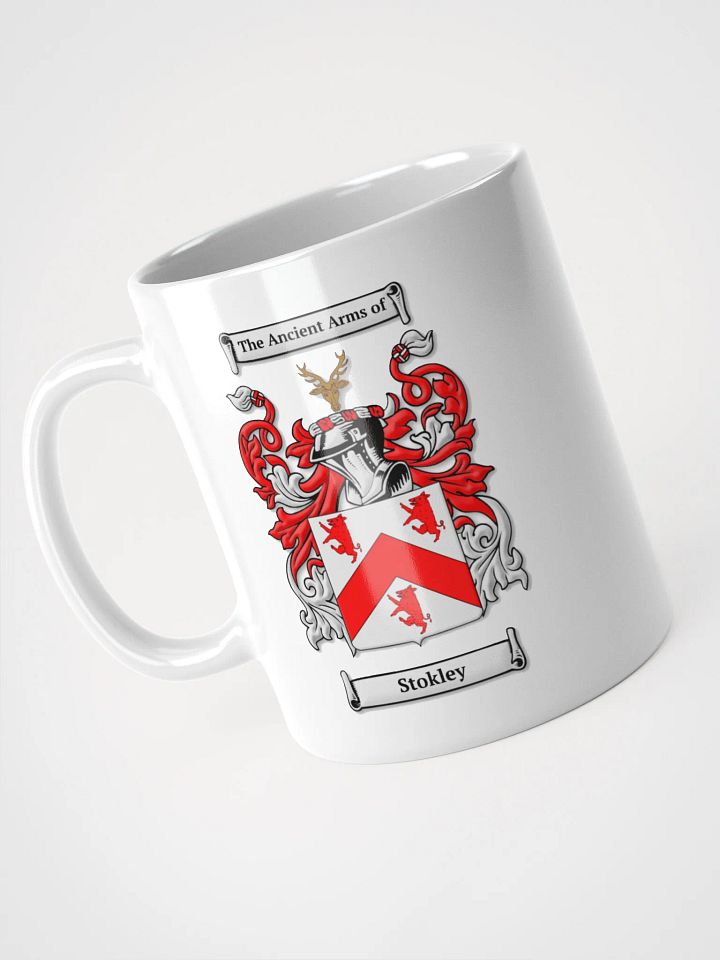 Stokley Family Crest - White Mug product image (1)