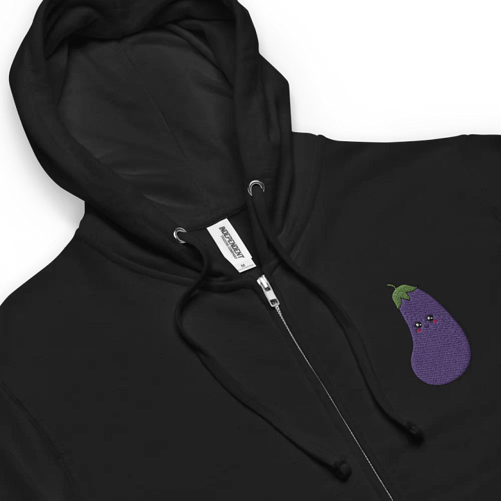 Eggplant Zip Up Hoodie product image (1)