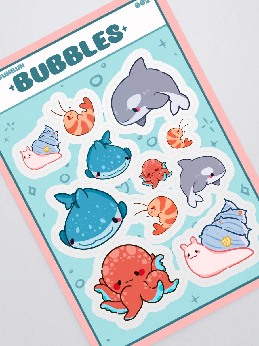 Bubbles stickersheet product image (1)