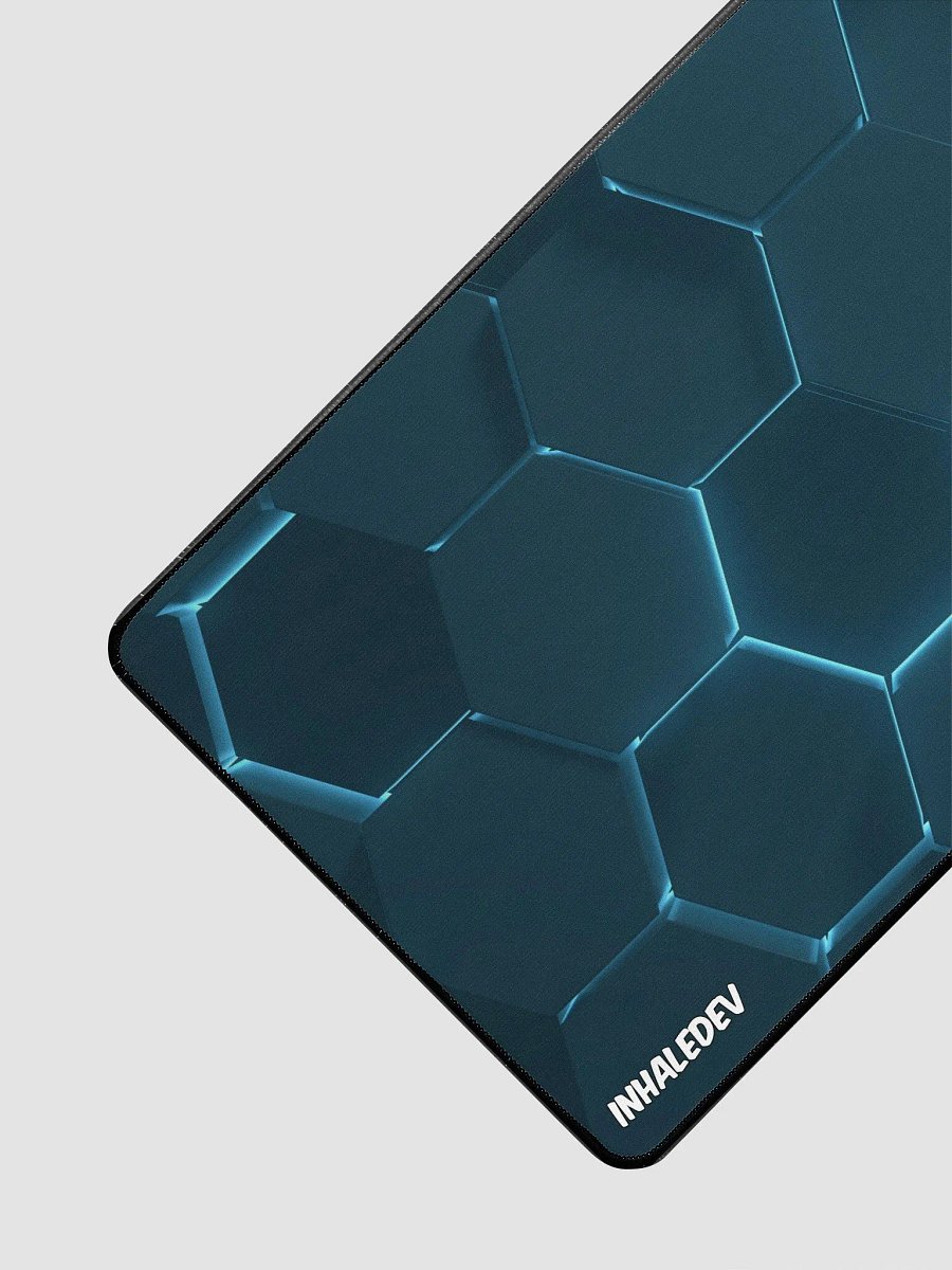 Blue Hexagon- Desk Mat product image (3)