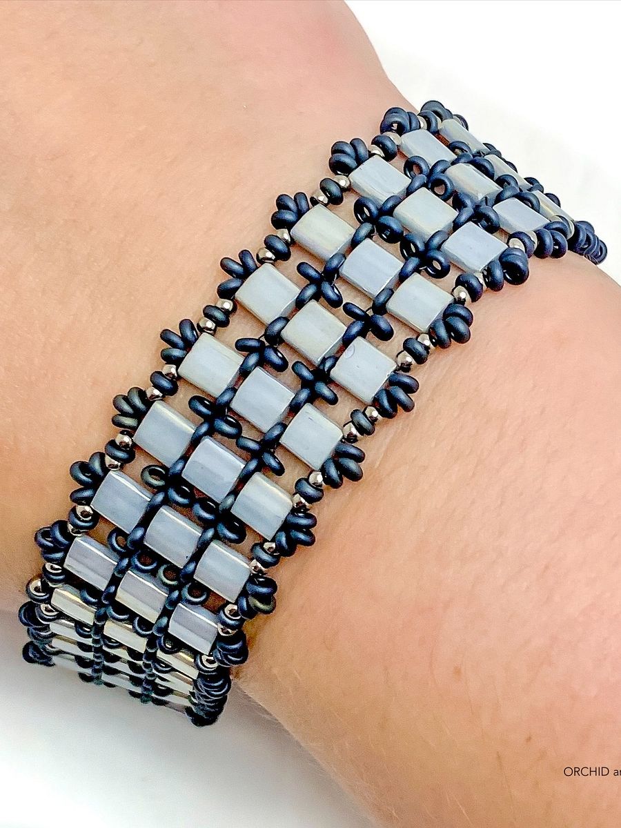 Beading Pattern – Twilight Tila Bead Bracelet product image (5)