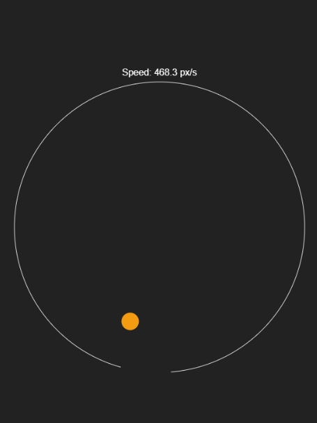 Simple Bouncing Ball Simulation product image (1)