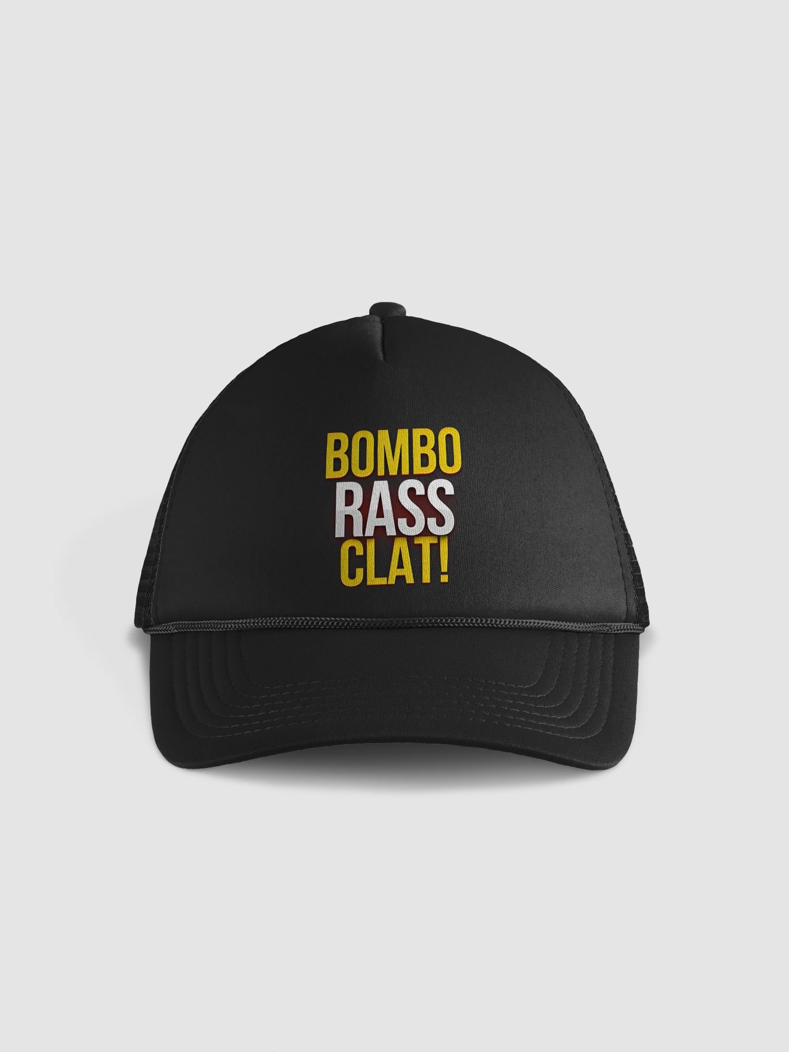 Retro 'BOMBO RASS CLAT!' Hat product image (1)