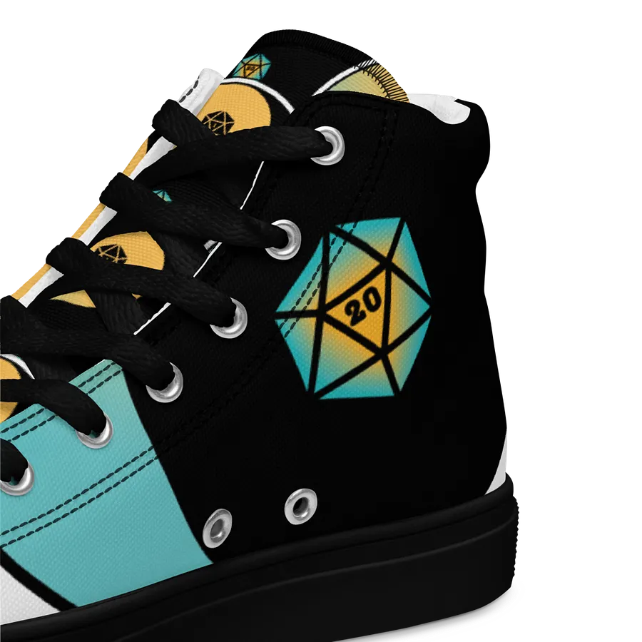 d20 Yin Yang Gradient Hi-Tops product image (3)