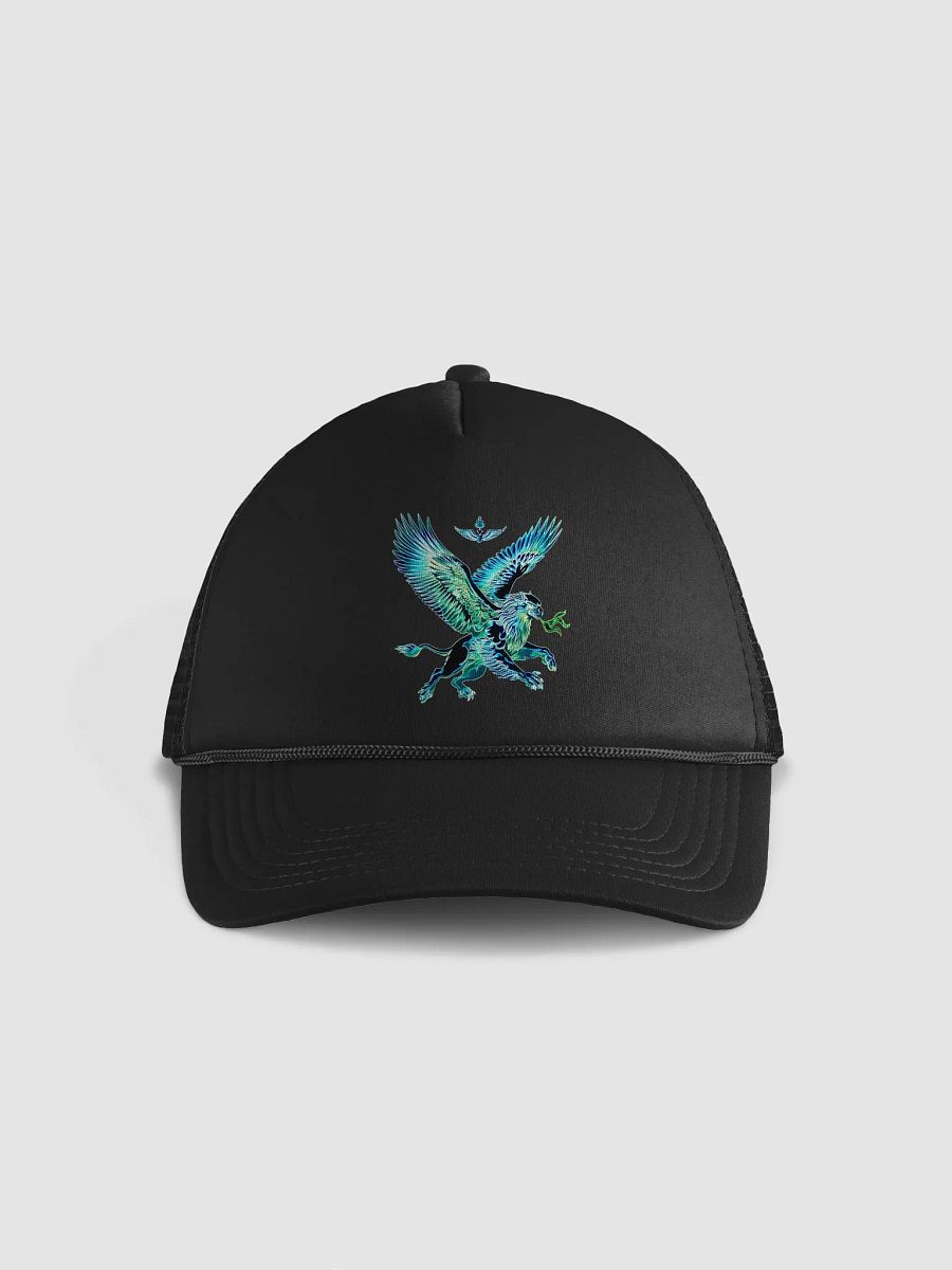 Gripen Flying Blue//Griffin/Valucap Foam Trucker Hat by Valucap product image (1)