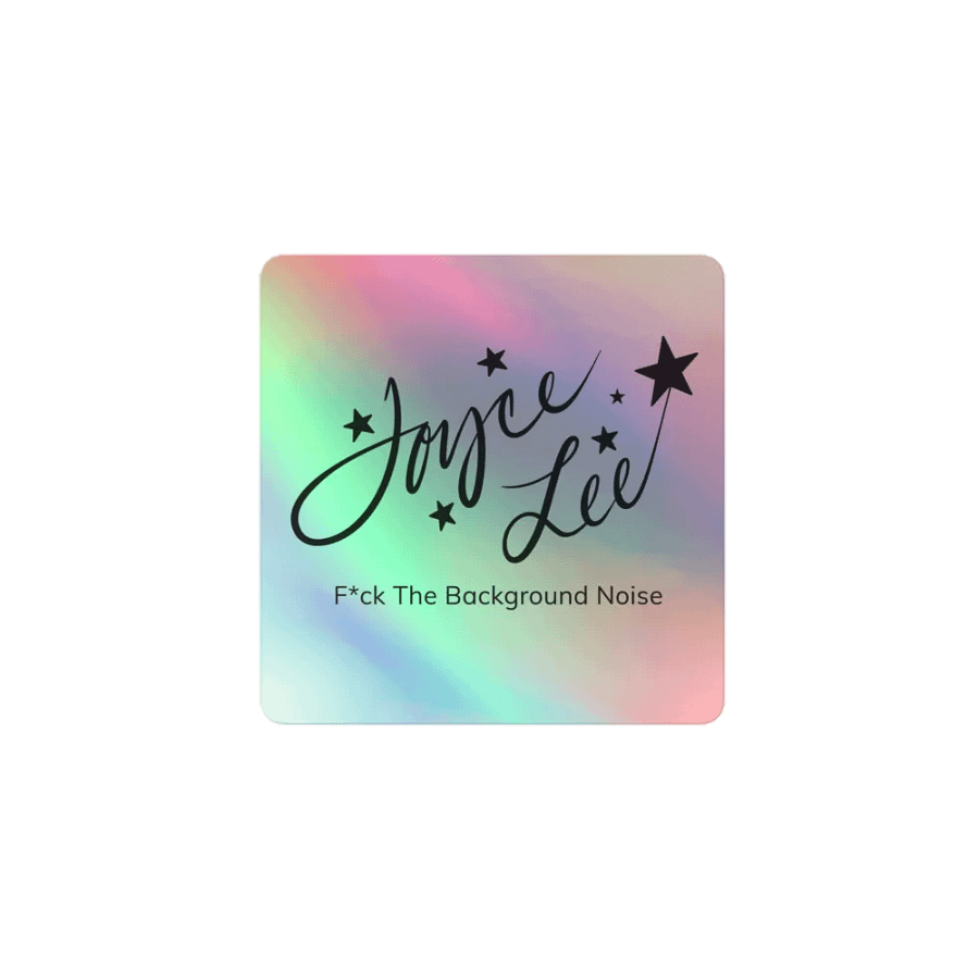 Joyce Lee Holographic Sticker product image (1)