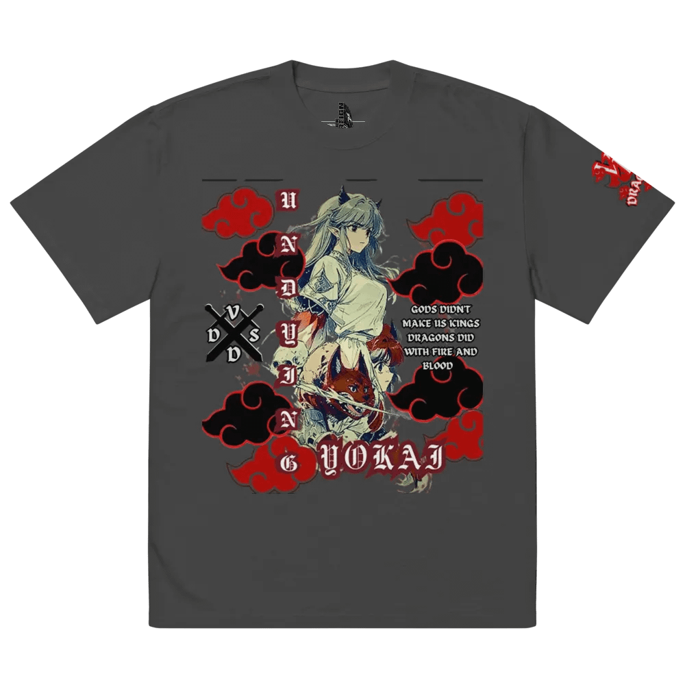 UNDYING YOKAI OVERSIZED TEE product image (10)
