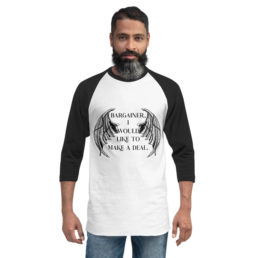 Bargainer Calling Card Fine Jersey Raglan Tee product image (36)