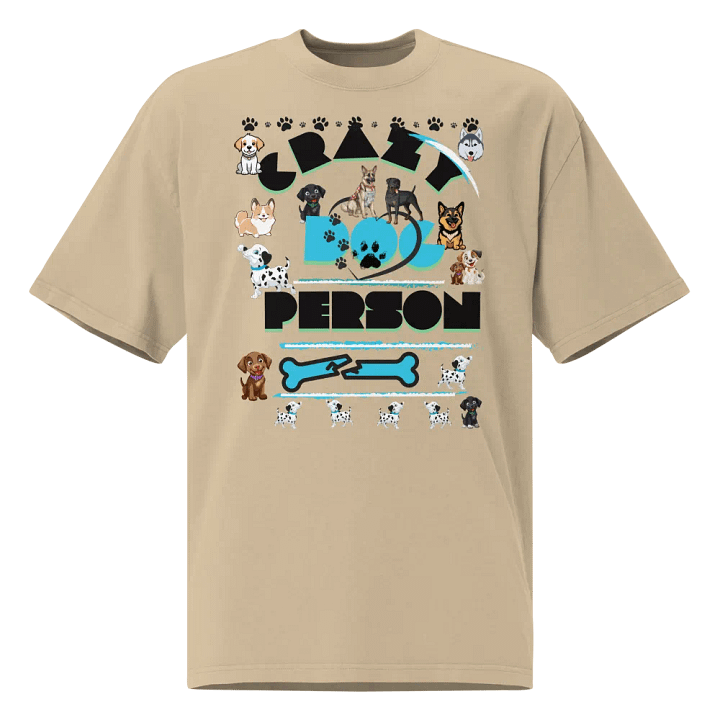 Bella Canvas Crazy Dog Person T-Shirt product image (1)