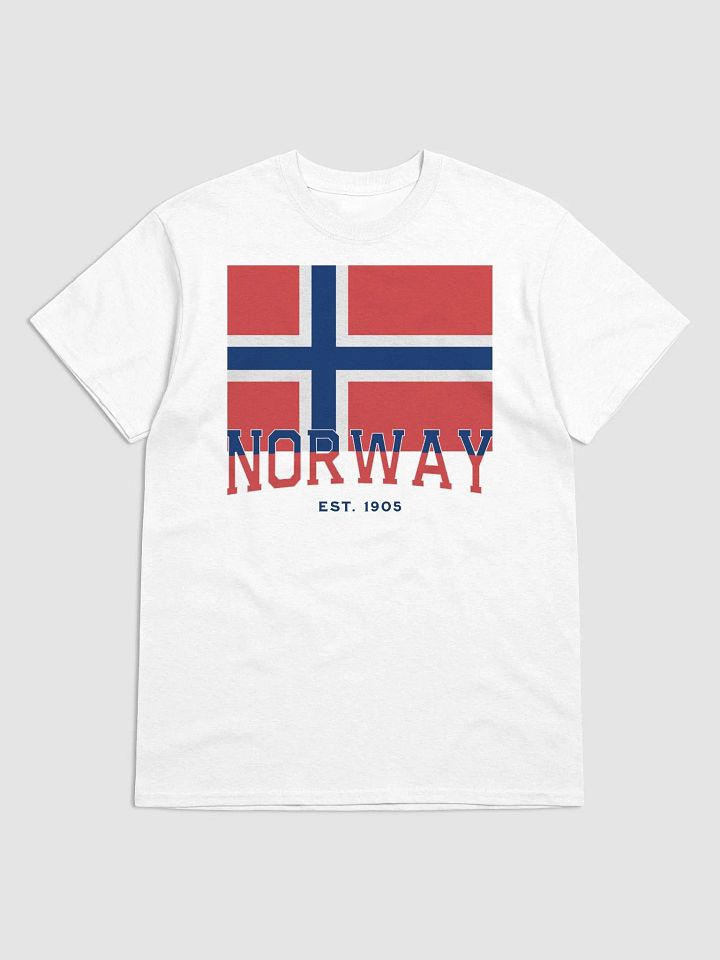 Norwegian Pride: EST. 1905 Flag T-Shirt product image (1)