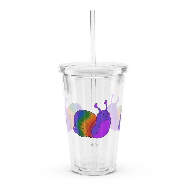 Rainbow Snail Parade Tumbler product image (1)