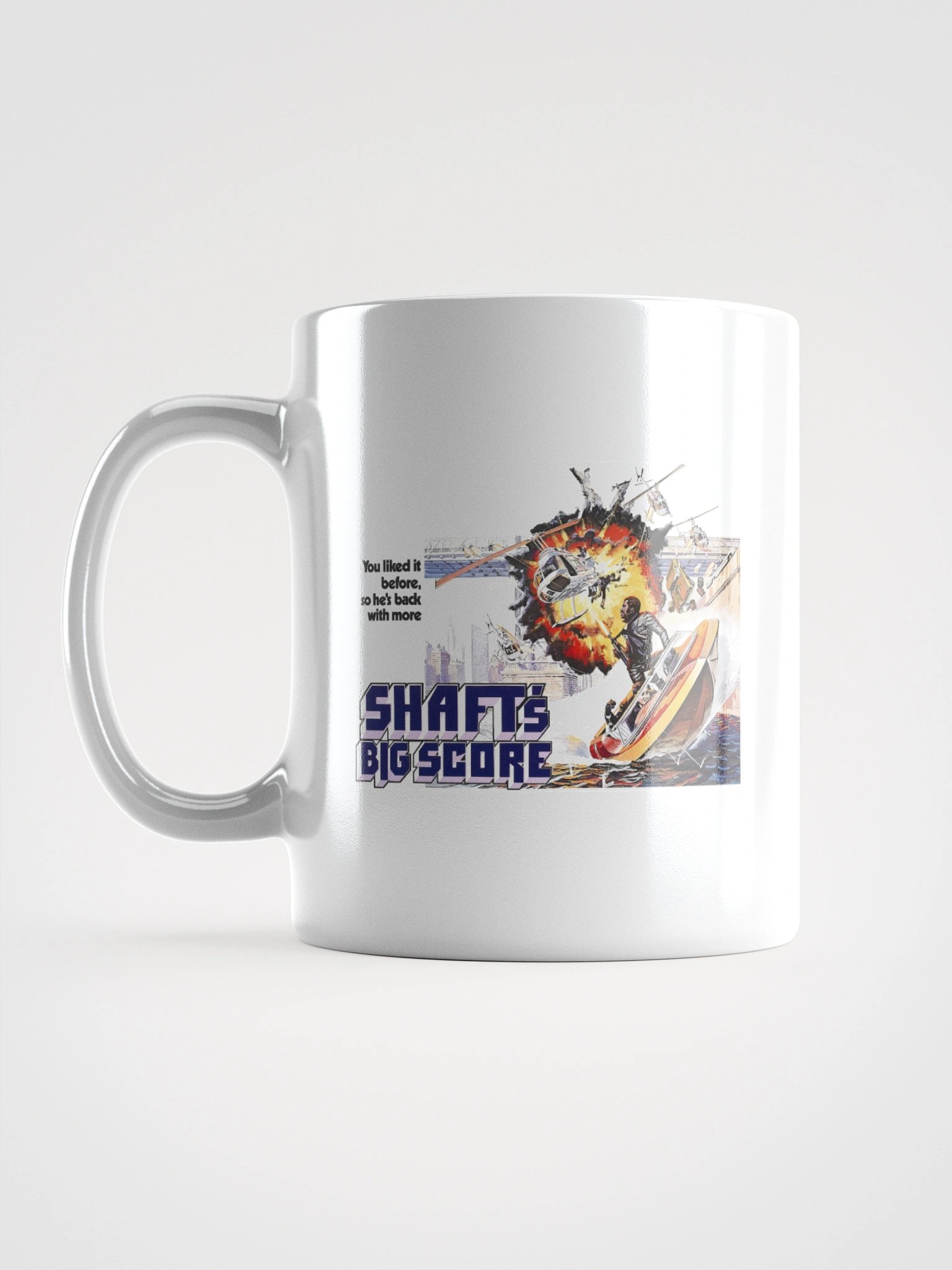 Shaft's Big Score | White Mug product image (11)